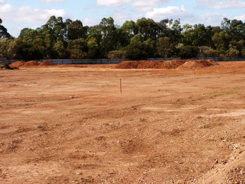 Prepared Construction Site